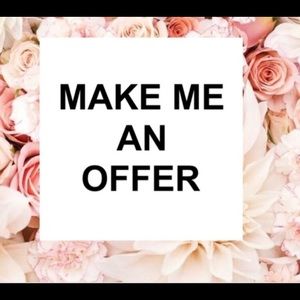 I ACCEPT REASONABLE OFFERS!!!!!